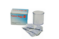 Σετ καθαρισμού εκμαγείων , περιλαμβάνει δοχείο και αναβράζοντα δισκία για το καθαρισμό και απολύμανση των εκμαγείων